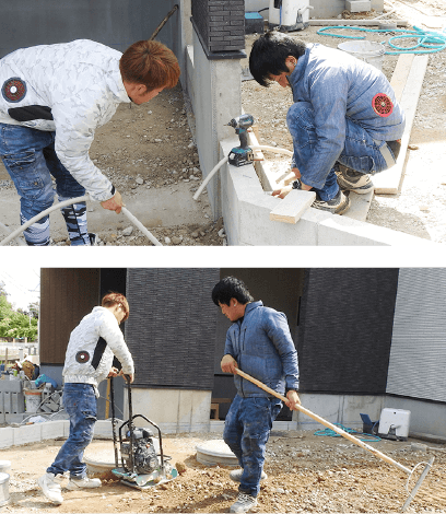 外構工事の仕事について